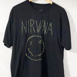 Mens Graphic Tee Nirvana Size XL